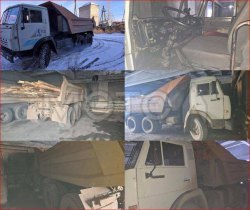 Грузовой автосамосвал КАМАЗ-55111С, 2001 года