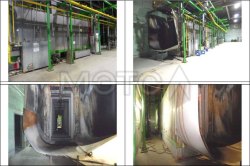 Установка (линия) технологическая для подготовки под окраску