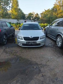 Skoda Octavia 2014г.в., VIN XW8AB6NE1EH021829, цвет серебристый