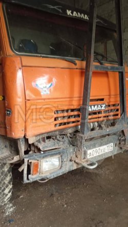 Автомобиль лесовоз с гидроманипулятором 732430 КАМАЗ-43118, 2009 года 