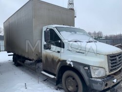 Бортовая платформа с воротами Газон Next 279964, 2017 года 