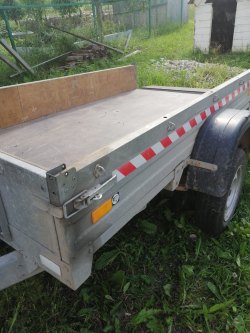 Прицеп ССТ 7132-2К, VIN Z0271322KK0001250, гос. номер АС781835, год выпуска 2018 , цвет стальной