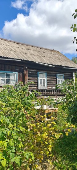 1/2 доля дома и 1/2 доля земельного участка в Пермском крае 