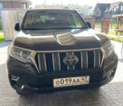 Автомобиль TOYOTA LAND CRUISER 150 (PRADO), 2018 г.в., VIN JTEBU3FJ00K14972