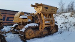 Трубоукладчик KOMATSU D-355, 1981 года 