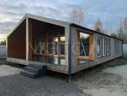 Дом 105,6 кв.м. и земельный участок 533 кв.м. в Тюменской обл. 