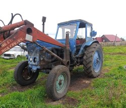 Самоходная машина (Трактор) МТЗ-50, 1970 года 