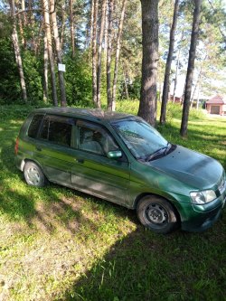 Легковой автомобиль Мазда Демио, год изготовления: 2000, цвет: Зеленый, г/н: М176УО154, кузов №:…
