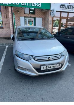 Транспортное средство HONDA INSIGHT, 2009 г. выпуска, гос. номер Т174BE79, кузов СЕРЫЙ, кузов №…