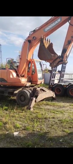 Экскаватор на колесном ходу DOOSAN SOLAR 180W-V, год выпуска- 2011 г., заводской №…