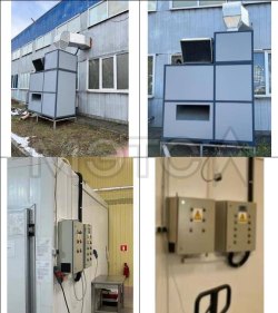 Оборудование конденсационной сушки/вялки рыбы 