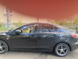 автомобиль Мазда 3 2009 г.в., VIN № JMZBL12Z501137243, цвет кузова – черный, мощность двигателя –…