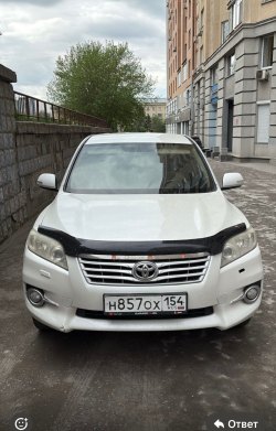 Легковой автомобиль ТОЙОТА РАВ 4, 2011 г.в., г/н Н857ОХ154, VIN JTMBE31V90D065122,  цвет белый