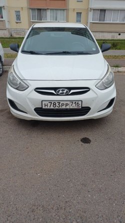 Транспортное средство Hyundai Solaris, 2011 г.в., цвет: белый, VIN: Z94CT41CBBR089885 Лот №1