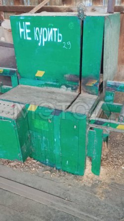 Станок для торцовки бревна 