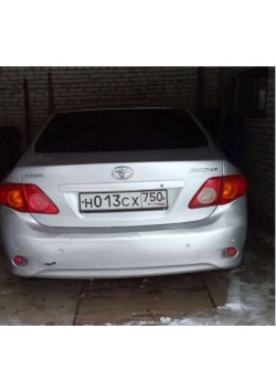 Легковой автомобиль Тайота КОРОЛЛА 2007 г.в.  VIN JTNBV56E102020350, государственный…