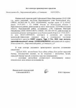 CHERY модель Tiggo 4 Pro