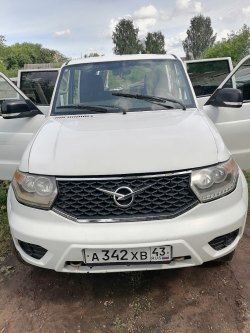 Легковой автомобиль марки: УАЗ,
модель: Патриот, год выпуска:
2018 г., №…