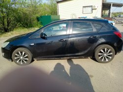 Транспортное средство ОПЕЛЬ АСТРА С916ТС36 VIN W0LРD6DD7DG116758 выпуска 2011 цвет черный