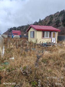 Садовый дом 13,3 кв.м. и земельный участок 448 кв.м. в Сахалинской обл. 