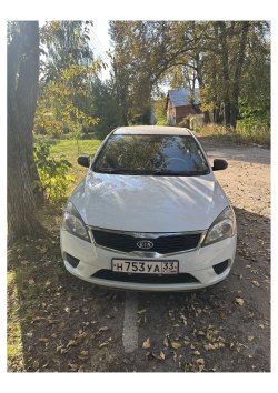 транспортное средство: Kia Ceed, Идентификационный  номер (VIN номер): XWEHA511AA0000390, Год…