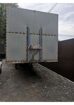 Полуприцеп VAN HOOL 3В2007АF с бортовой платформой лесовоз, VIN YE13B2007AF081395 год выпуска 1997…