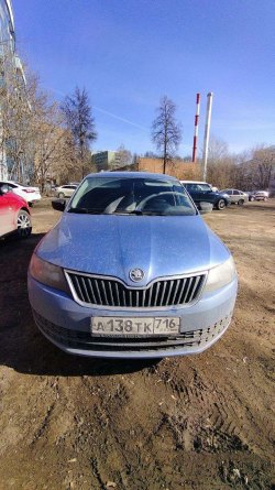 Автомобиль легковой, марка: SKODA RAPID, модель: SKODA RAPID, VIN: XW8AD1NH1FK125233, гос. рег…