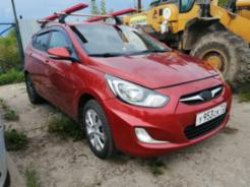 HYUNDAI SOLARIS Туманина