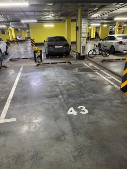 Помещение (машино-место №43), назначение: нежилое, площадью 18,4 кв. м, этаж: -1, кадастровый номер…