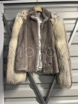 Полушубок Vionnet, серый 