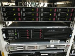 Сервер HP Proliant DL380R06, без жестких дисков