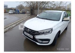 Легковой автомобиль LADA VESTA, 2024 г.в., VIN XTAGFL110R0798374, цвет белый.
