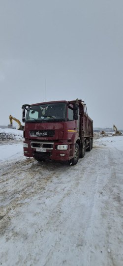 Автомобиль-самосвал КАМАЗ 65801-Т5, VIN XTC658015M2559068, 2021 года выпуска, цвет кузова красный…