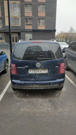 Volkswagen Touran, год выпуска – 2007, VIN – WVGZZZ1TZ8W011857
