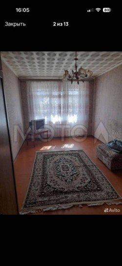 Квартира в Старом Осколе, 44 кв.м, 1 комн. 