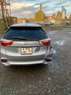 легковой автомобиль Honda Shuttle 2018 года выпуска. Залог в пользу ПАО БЫСТРО БАНК .