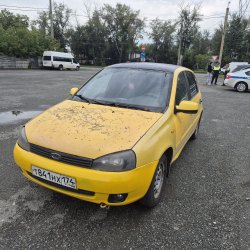 Легковой автомобиль, марка: Лада, модель: Калина, год изготовления: 2011, цвет: желтый, VIN:…