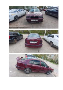 Легковой автомобиль SKODA OCTAVIA, 1998 г.в., VIN: TMBZZZ1U8W2076517, кузов № TMBZZZ1U8W2076517…