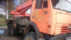 Кран автомобильный КС-35719-7-02 на шасси КАМАЗ 43118-15, 2011 года 