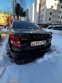 Автомобиль марки LADA NEW Granta, 2023 года выпуска, VIN: XTA219040P0902087, ГРЗ: Е293ТК186.