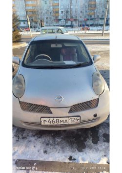 Легковой автомобиль NISSAN MARCH, 2002 года выпуска