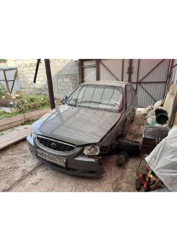 ХЕНДЭ АКЦЕНТ, VIN: X7MCF41GP4M013070, 2004 года выпуска, цвет серый