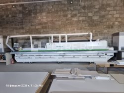 Автоматический кромкооблицовочный станок. Марка Nanxing. Модель NB7CJQ, год выпуска...