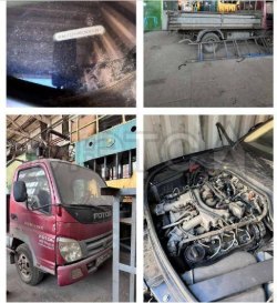 Автомобиль Foton-АB-73G1VJ, цвет: красный, VIN X9H73G1BJ8L000052, г.р.з К740ММ150, год выпуска 2008 