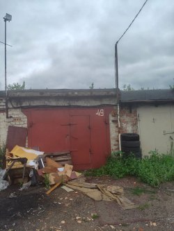 Вид объекта недвижимости - здание нежилое (гараж) и земельный участок под ним.  Кадастровый номер…