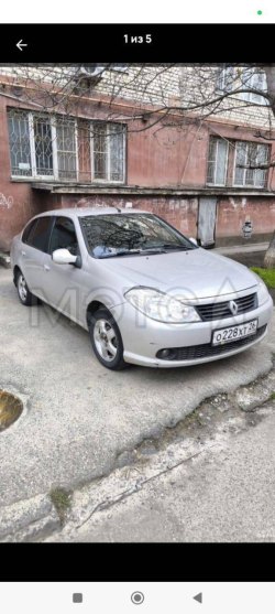 Renault Symbol, 2010 года, 98 лс, 279000 км 