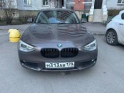 Легковой автомобиль, марка: BMW, модель: 116I, год изготовления: 2012, цвет: Серый, VIN:…