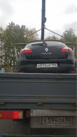 Автомобиль легковой, марка: Renault, модель: Megane, VIN: VF1BZL70T49426881, гос. рег. номер:…