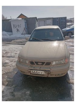 ДЭУ Нексия, 2007 года выпуска, ГРЗ Е466КУ102, VIN XWB3L31UD8A261104