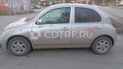 NISSAN MARCH г/н C210ТА154, Кузов № AK12941679, 2009г.в цвет серый